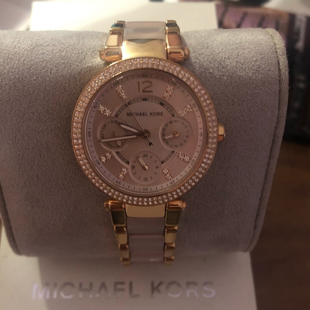Michael Kors Rose Gold/Blush Watch